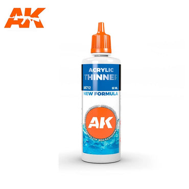 AK: Acrylic Thinner - New Formula (60ml) (AK712)