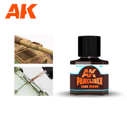 AK Interactive Paneliner - Dark Brown