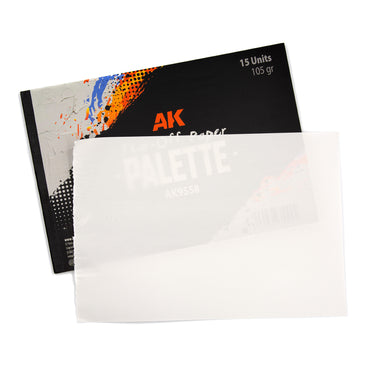 AK: Tear-Off Paper Palette (15 Sheets) (AK9558)