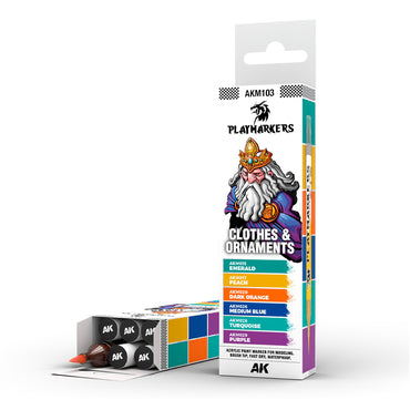 AK: Playmarkers - Clothes & Ornaments (AKM103)