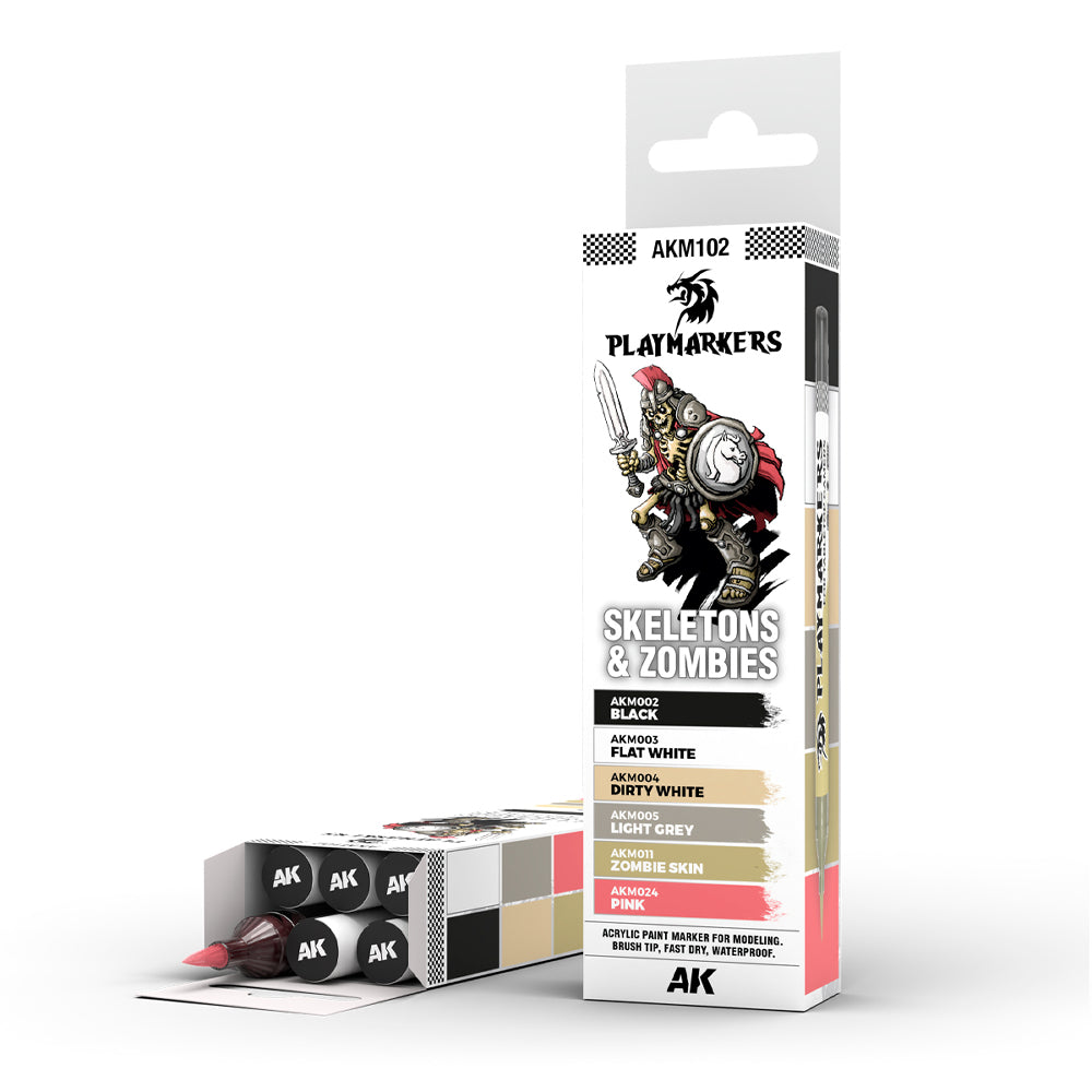 AK: Playmarkers - Skeletons & Zombies (AKM102)