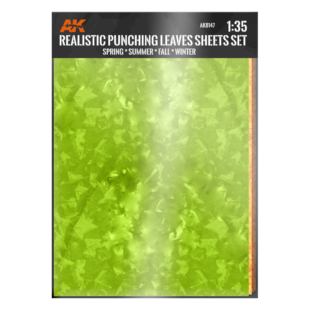 AK: Realistic Punching Leaves Sheets Set (AK8147)