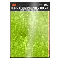 AK: Realistic Punching Leaves Sheets Set (AK8147)
