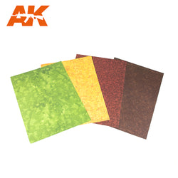 AK: Realistic Punching Leaves Sheets Set (AK8147)