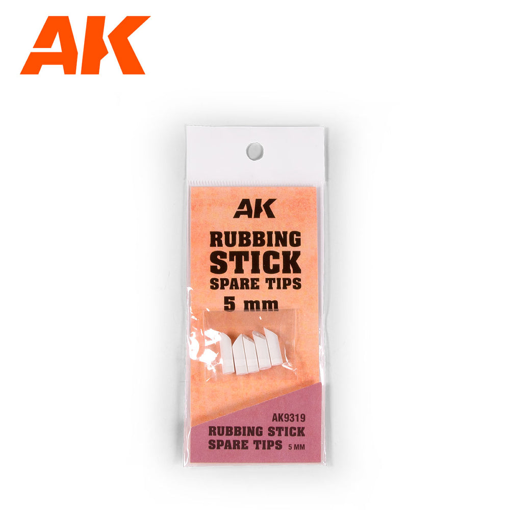 AK: Tools - Rubbing Stick Spare Tips (5mm) (AK9319)