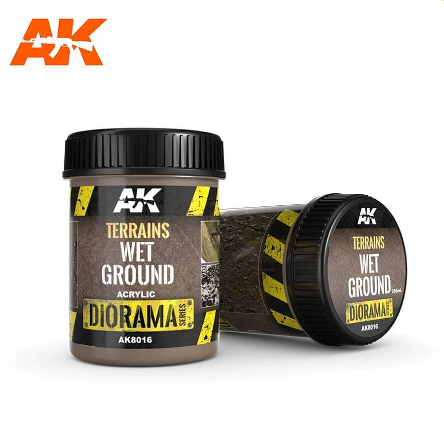 AK: Terrains - Wet Ground (250ml) (AK8016)