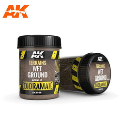 AK: Terrains - Wet Ground (250ml) (AK8016)