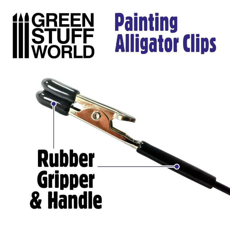 GSW: Tools - Painting Alligator Clips (x20)
