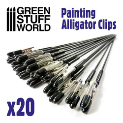 GSW: Tools - Painting Alligator Clips (x20)