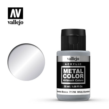 Vallejo: Metal Color - White Aluminium (32ml) (77.706)