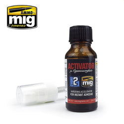 Ammo Mig: Activator for Cyanoacrylate Glue (20ml)