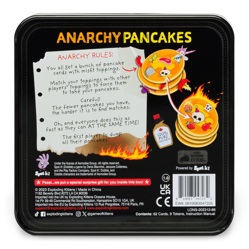 Anarchy Pancakes (Tin Edition)