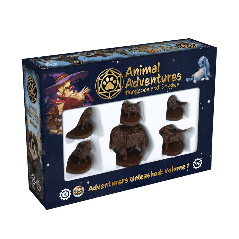 Animal Adventures: Dungeons and Doggies - Adventurers Unleashed Volume 1