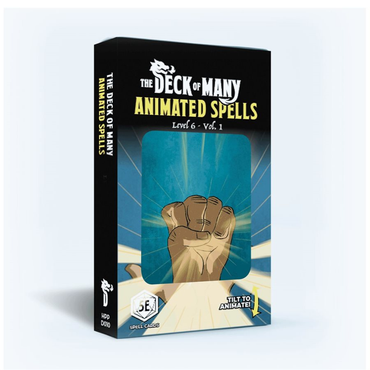 Animated Deck of Many:  Animated Spells: Level 6 Vol. 1