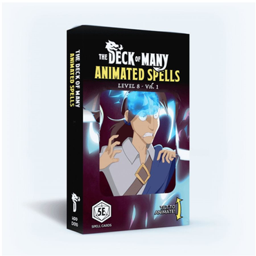 Animated Deck of Many:  Animated Spells: Level 8 Vol. 1