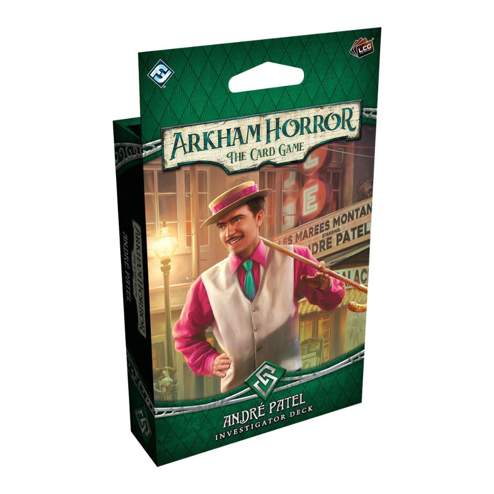 Arkham Horror LCG: Investigator Deck - Andre Patel