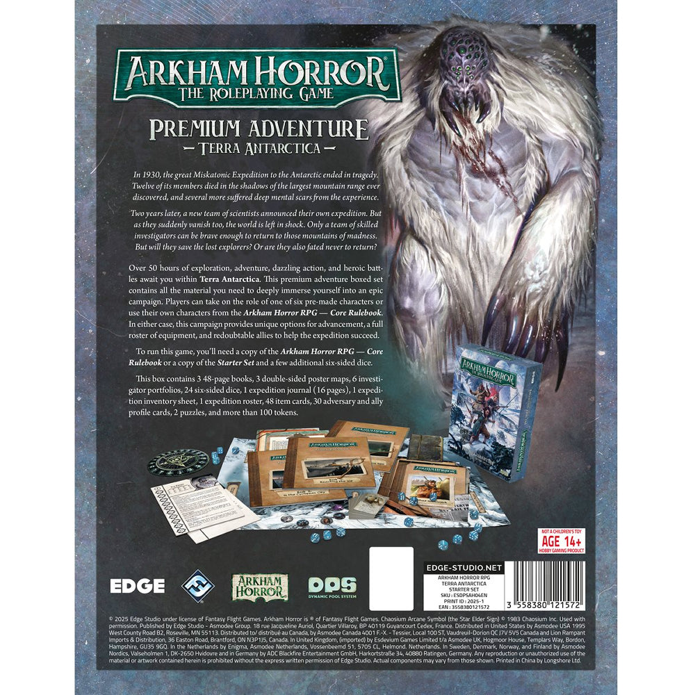 Arkham Horror RPG: Premium Adventure - Terra Antarctica