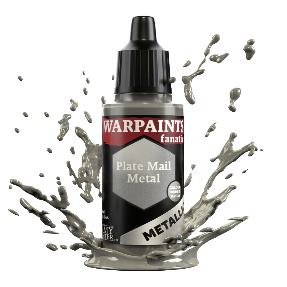 Army Painter: Fanatic Metallic - Plate Mail Metal (18ml)