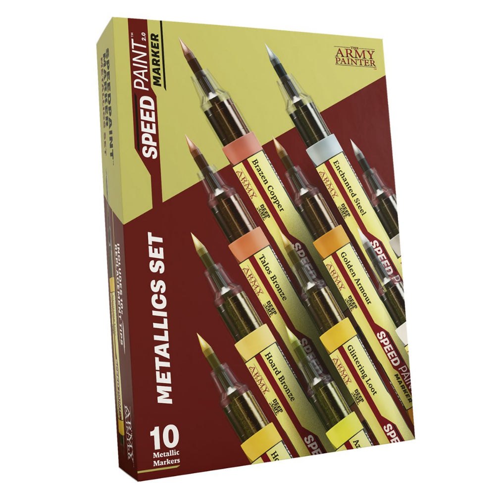 Army Painter: Speedpaint Markers - Metallics Set