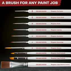 Army Painter: Wargamer Brushes - Insane Detail