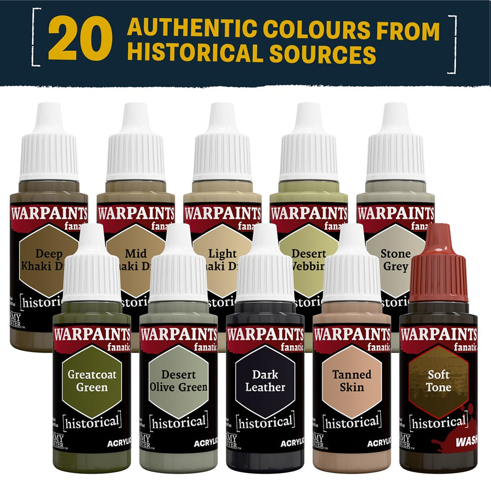 Army Painter: Historical Paint Set - World War II British 8th Army
