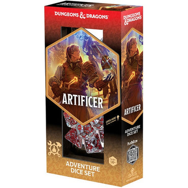 D&D Adventure Dice: Artificer - Clear (Sirius Dice)