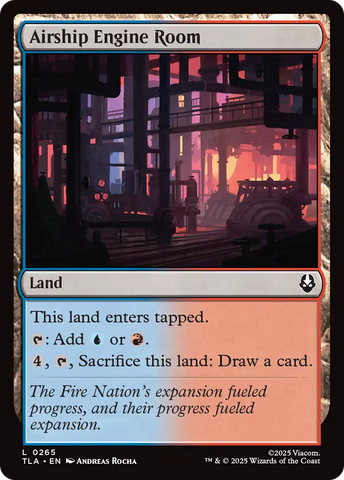 Airship Engine Room [Avatar: The Last Airbender]