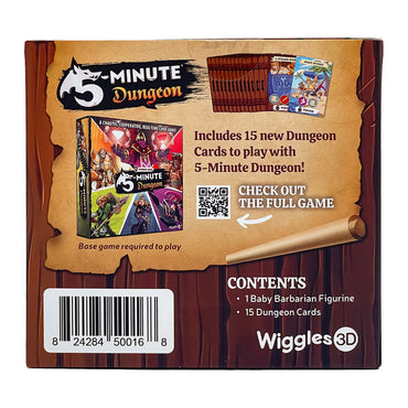 5 Minute Dungeon: Booster Set - Baby Barbarian