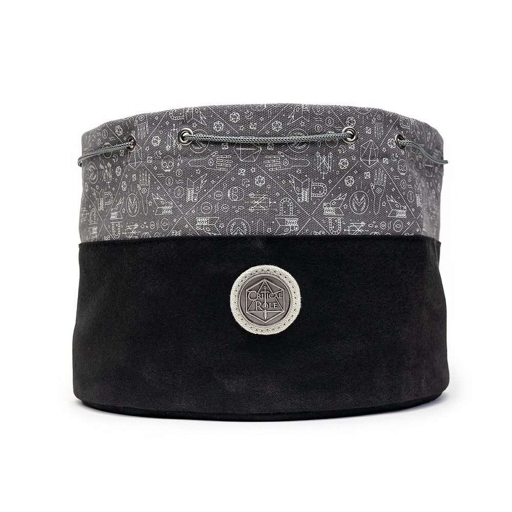 Critical Role: Bailey's Dice Bag of Hoarding - Gray