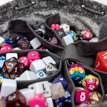 Critical Role: Bailey's Dice Bag of Hoarding - Gray