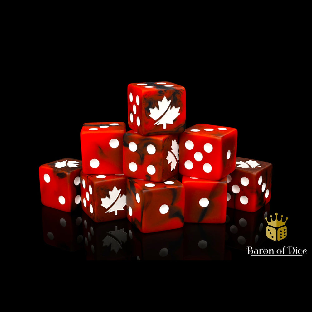 Baron of Dice: Canada Dice (10D6)