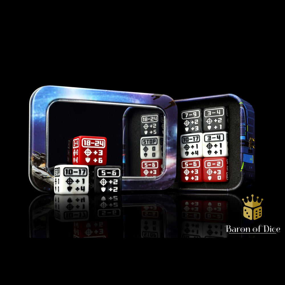 Baron of Dice: Core Movement Dice (12D6)