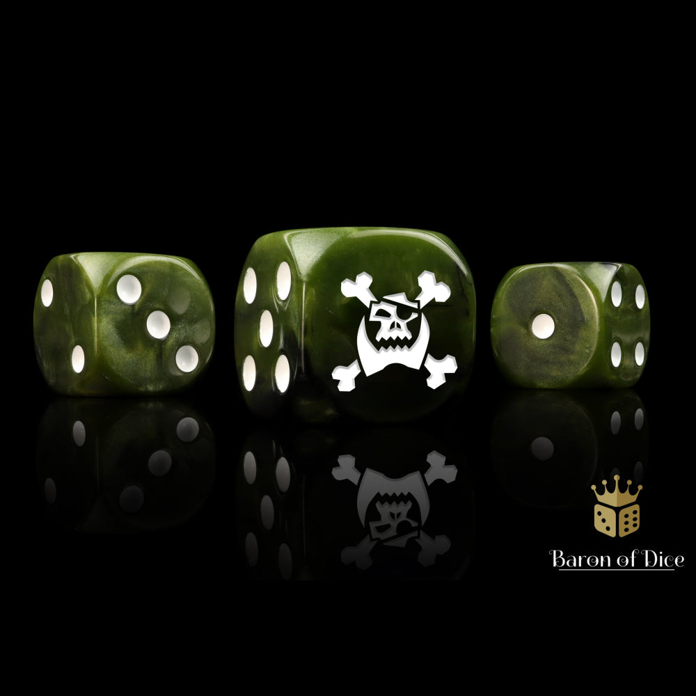 Baron of Dice: Jolly Orc Dice (25D6)