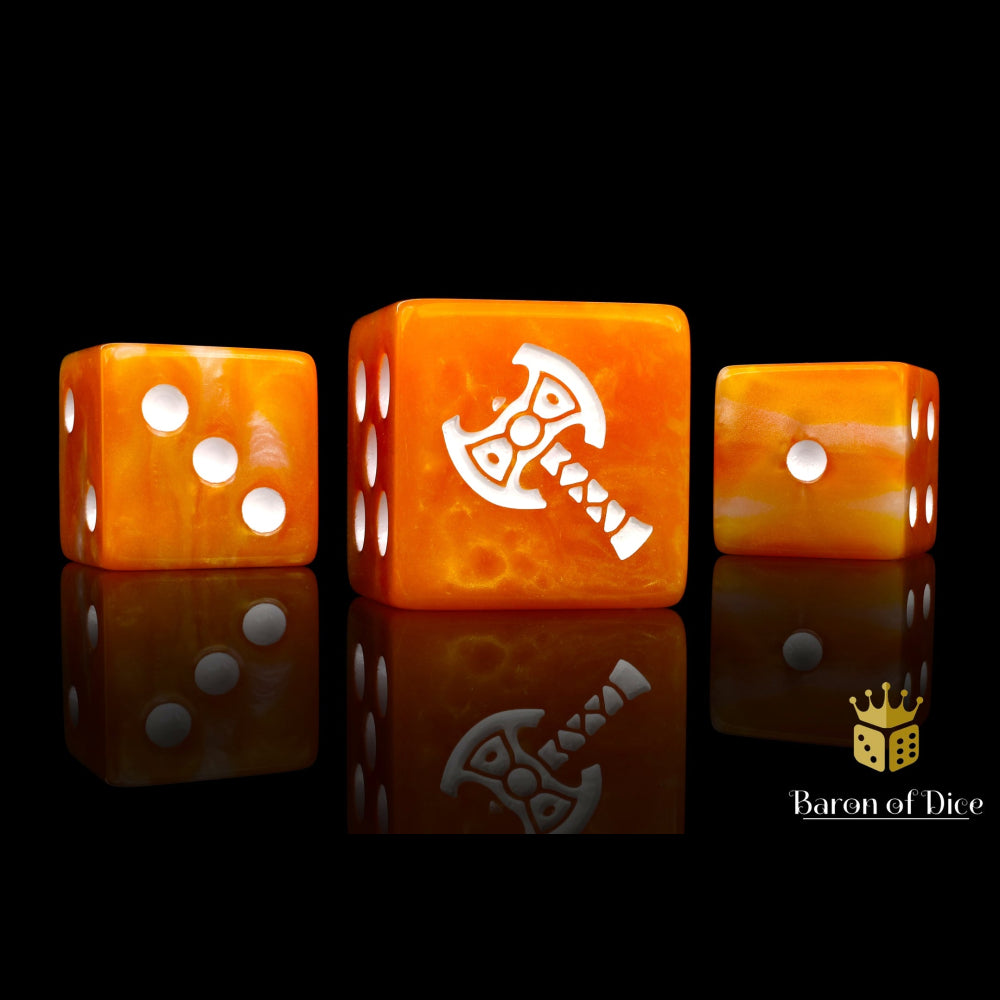 Baron of Dice: Dwarven Axe Dice (25D6)