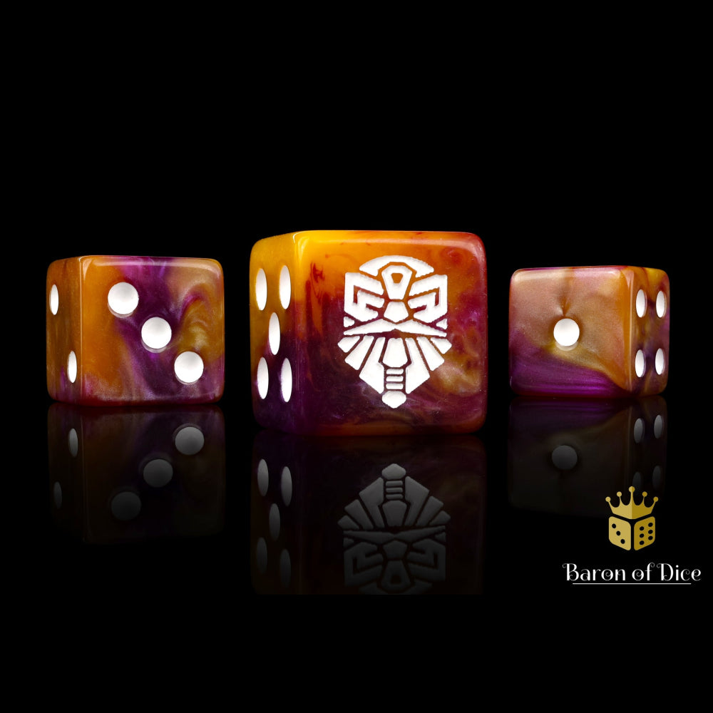 Baron of Dice: Dwarven Gold Dice (25D6)