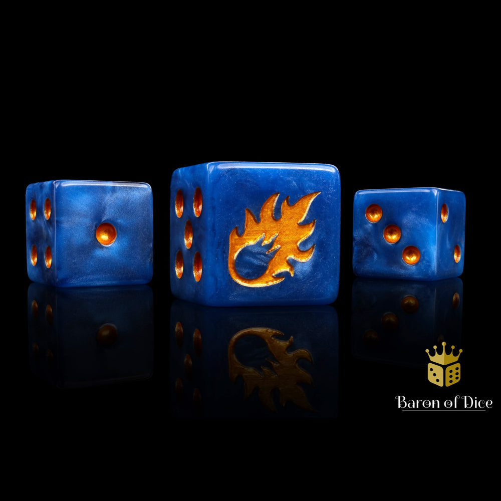 Baron of Dice: Twin Meteors Dice (25D6)