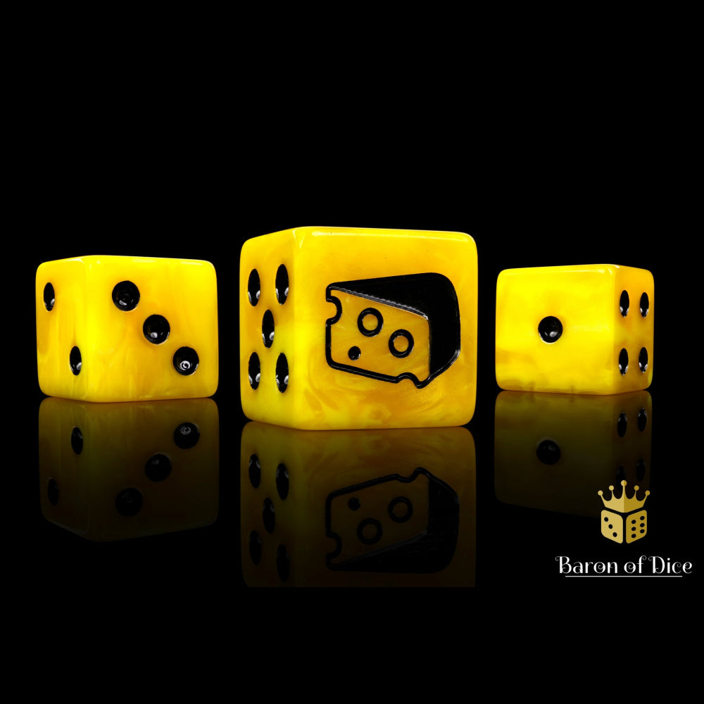 Baron of Dice: Warp Cheese Dice (25D6)