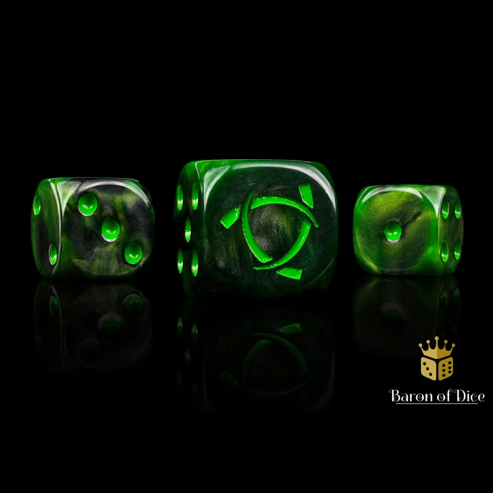 Baron of Dice: Warp Rune Dice (25D6)