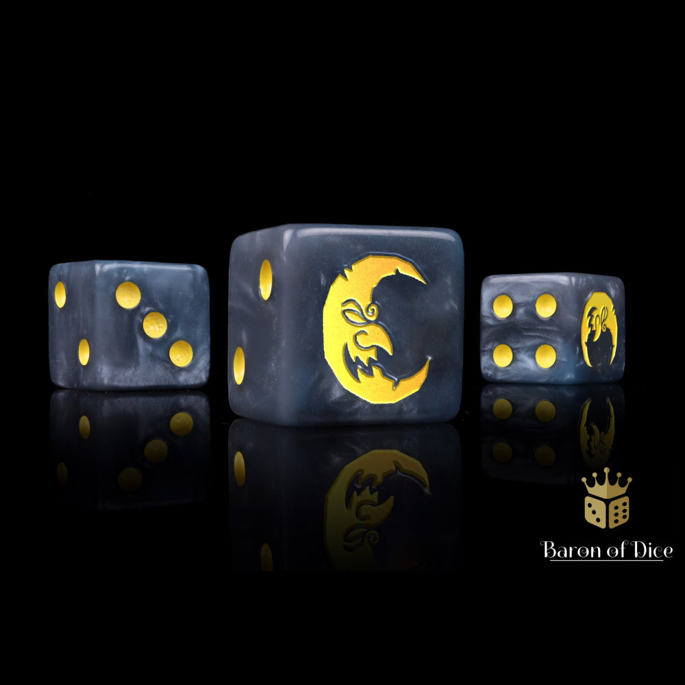 Baron of Dice: Moon Dice (25D6)