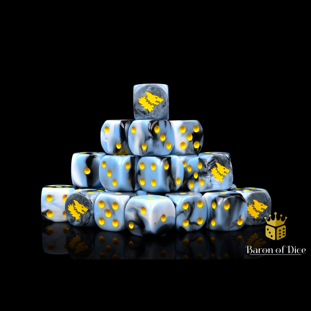 Baron of Dice: Snow Direwolf (25D6)