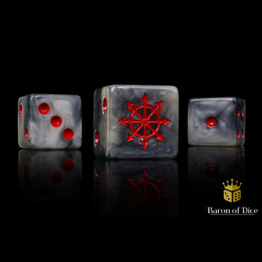Baron of Dice: Chaos Demon Red Star (25D6)