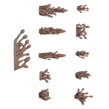 AK: Basing Bits - Blood FX (54 Pieces) (AKBIT0020)