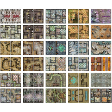 Big Book of Battle Mats: Cells and Shrines