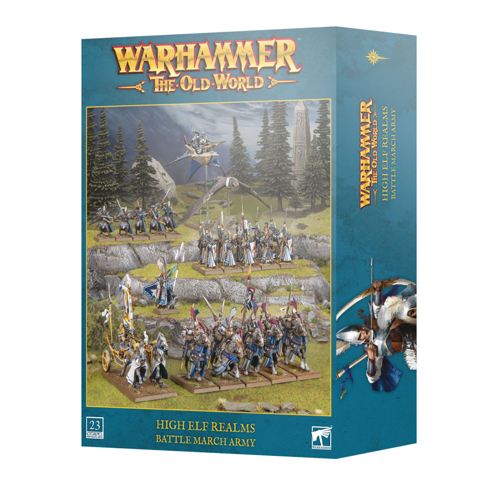 (PREORDER) Battle March Army: High Elf Realms