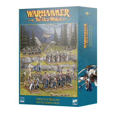 (PREORDER) Battle March Army: High Elf Realms