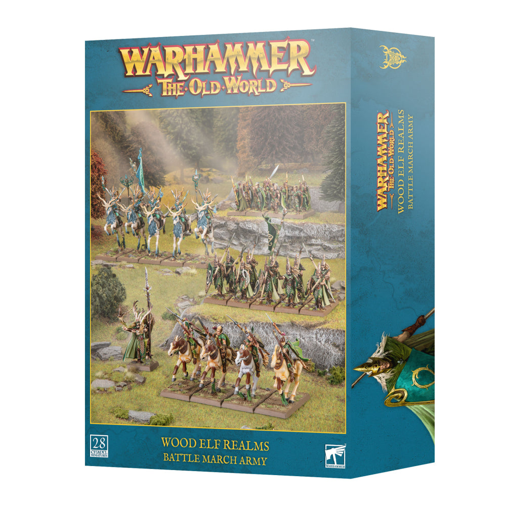 (PREORDER) Battle March Army: Wood Elf Realms