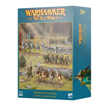 (PREORDER) Battle March Army: Wood Elf Realms
