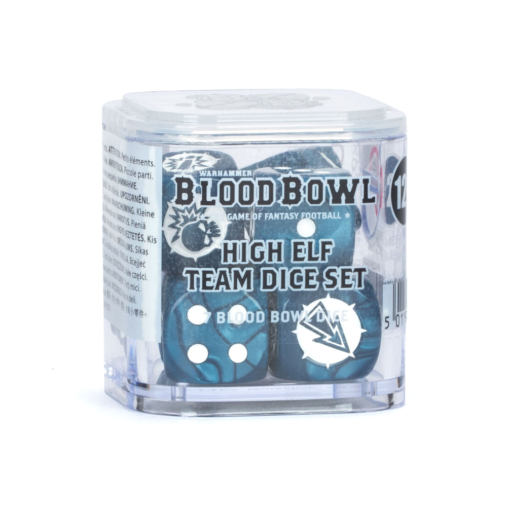 (PREORDER) Blood Bowl: High Elf Team Dice Set