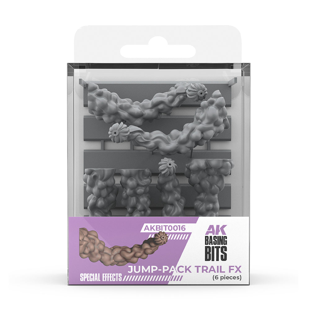 AK: Basing Bits - Jump-Pack Trail FX (6 Pieces) (AKBIT0016)