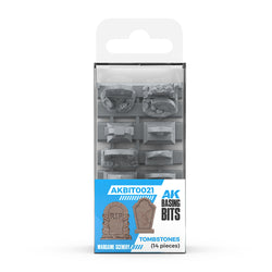 AK: Basing Bits - Tombstones (14 Pieces) (AKBIT0021)